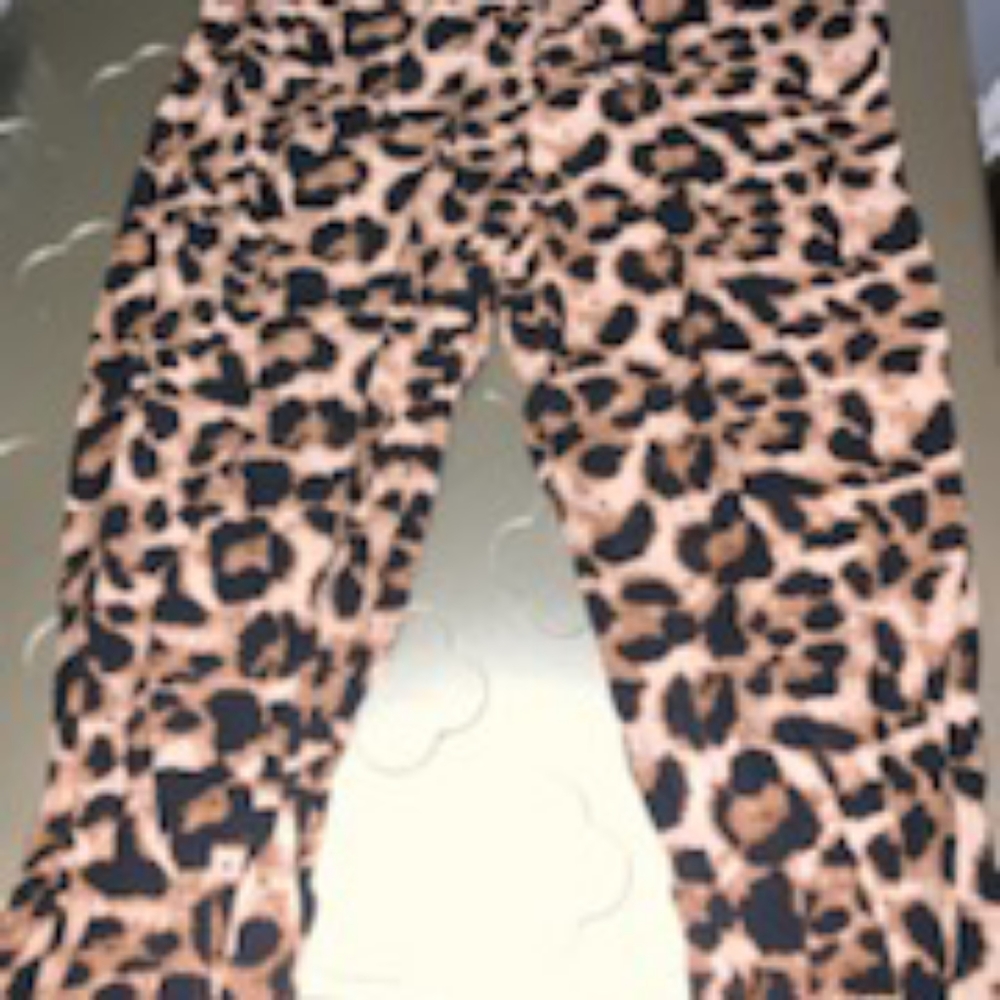 Cheetah pants